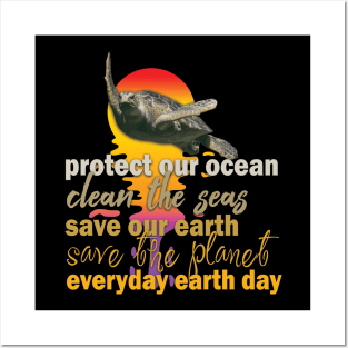 Earth Day Everyday Earth Day - Planet Anniversary 2023. Posters and Art